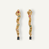 Pendientes Desert Serpent Oro