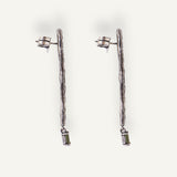 Pendientes Desert Serpent Plata