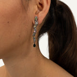 Pendientes Desert Serpent Plata