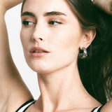 Desert Sand Silver Earrings