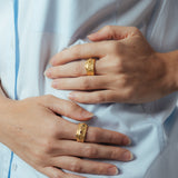 Dune Gold Ring