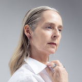 Pendientes Desert Serpent Plata