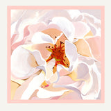 Carré Rosa Blanca 90x90